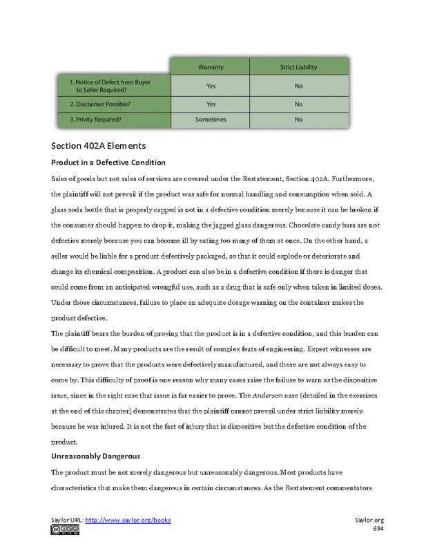 Business Law and the Legal Environment - Page 694